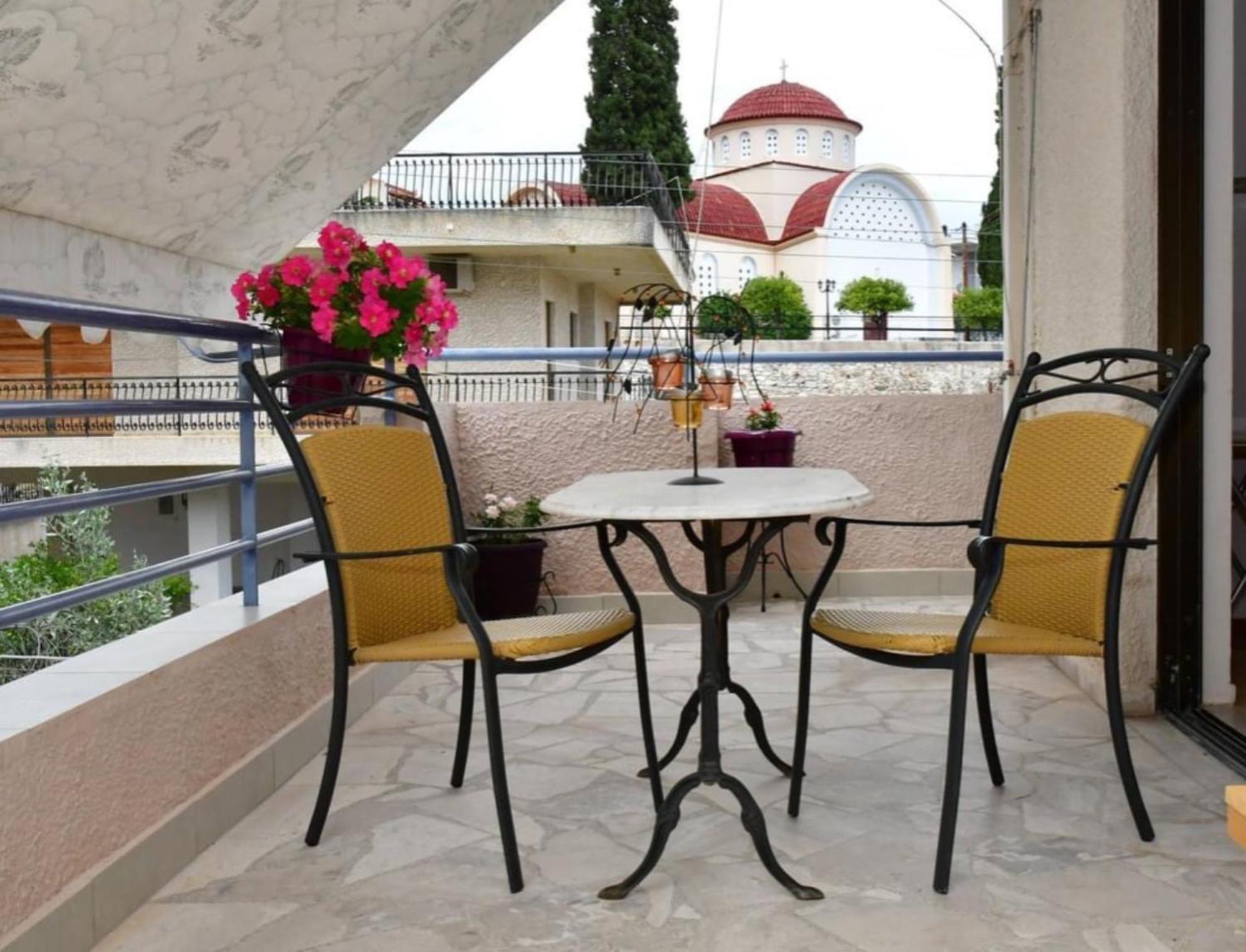 Konstantinos Apartments Tolo Bagian luar foto